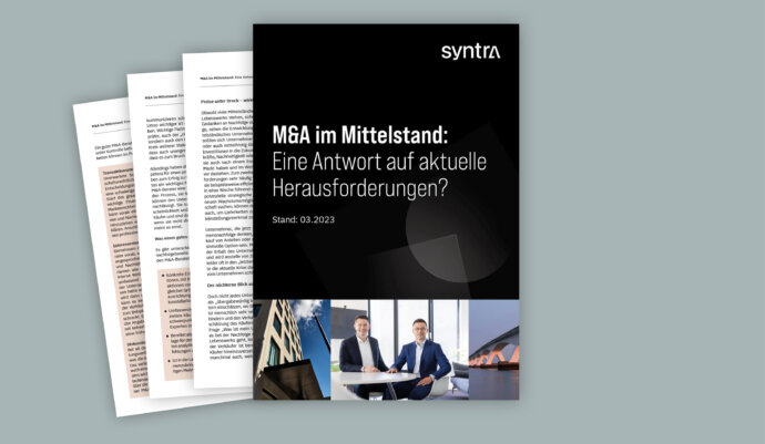 Whitepaper: M&A im Mittelstand - eine Antwort auf aktuelle Herausforderungen?